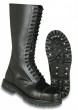 Undercover Boots Punk & Gothic Stiefel, 20-Loch SCHWARZ