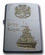 Zippo Schwerer Kreuzer Prinz Eugen mit Wappen