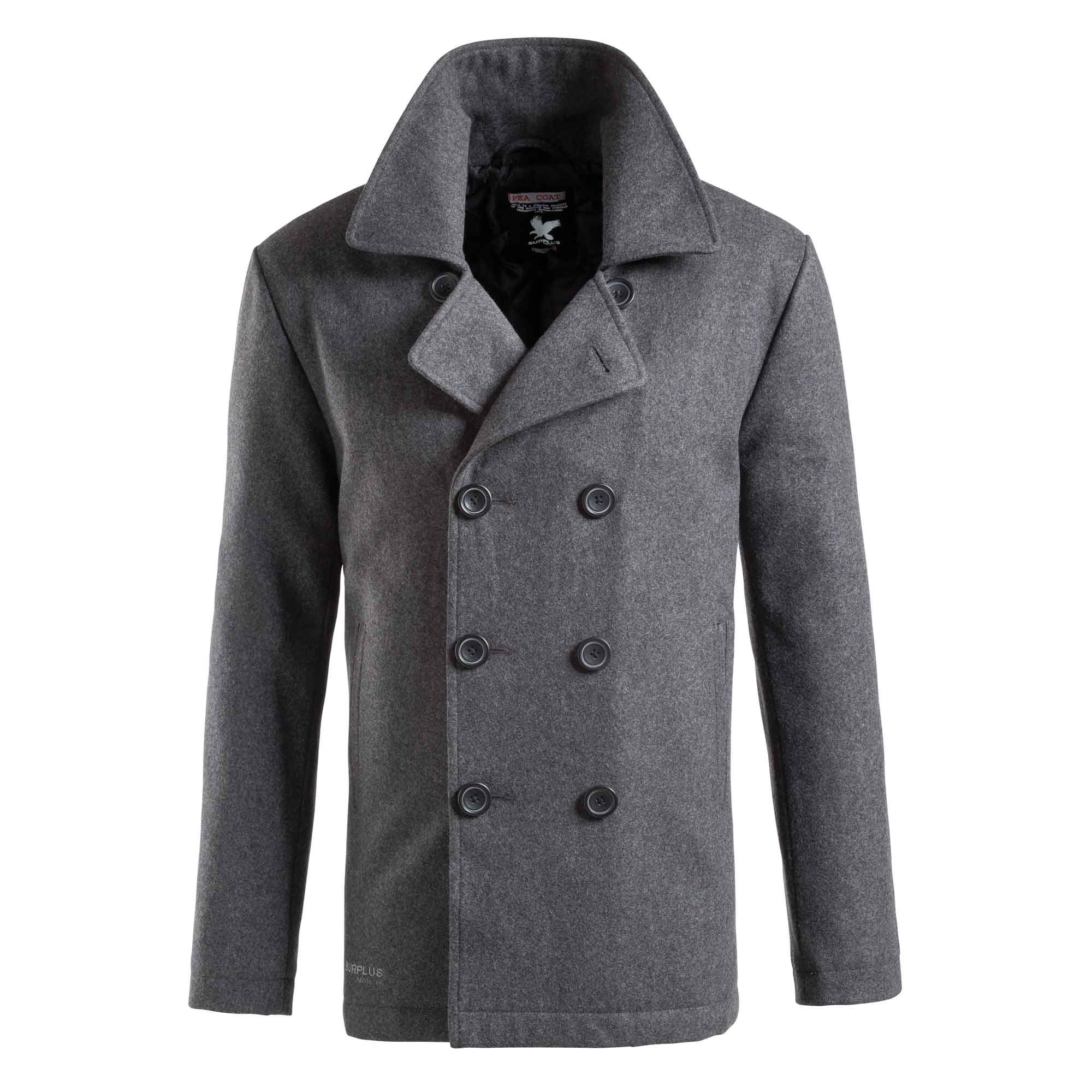 Surplus Pea Coat Caban Marine Mantel US Colani Seemann Kurzmantel 3 frb