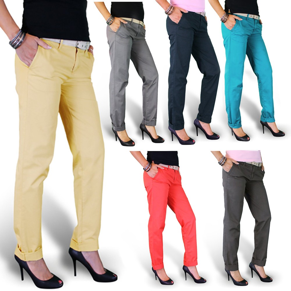 Damen Chino Hose